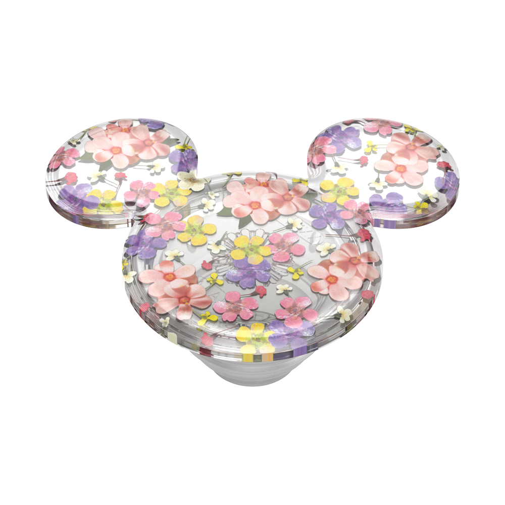 Translucent Mickey Mouse Cascading Flowers — Adhesive PopGrip - US 84150