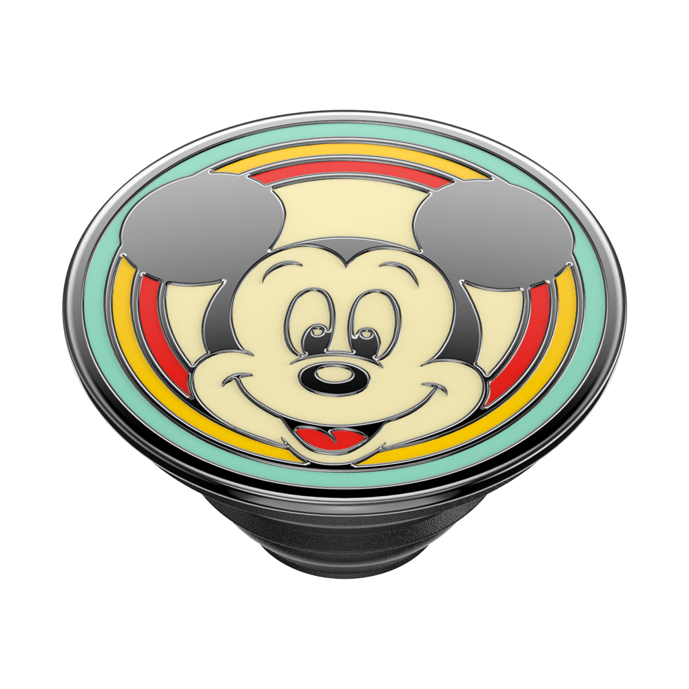Enamel Vintage Mickey Mouse — Adhesive PopGrip - US 24239