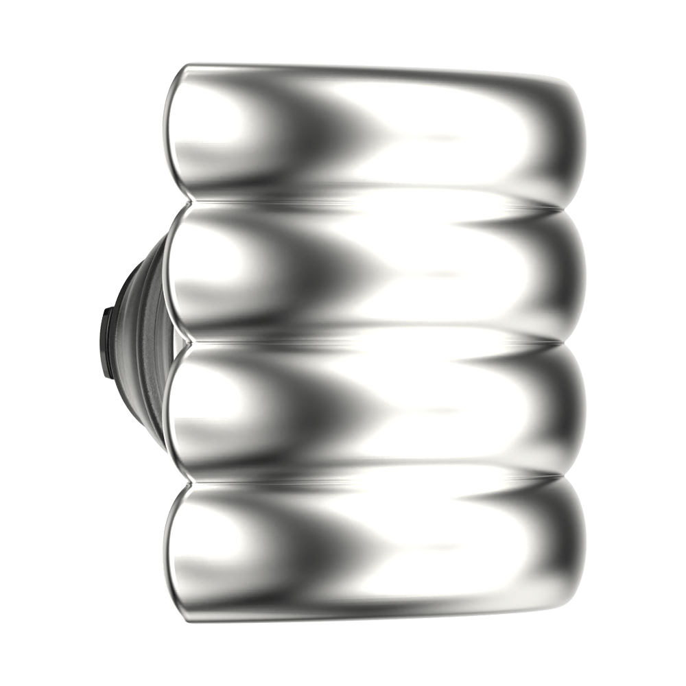 Enamel Puffy Stack Silver — MagSafe PopGrip - US 83374