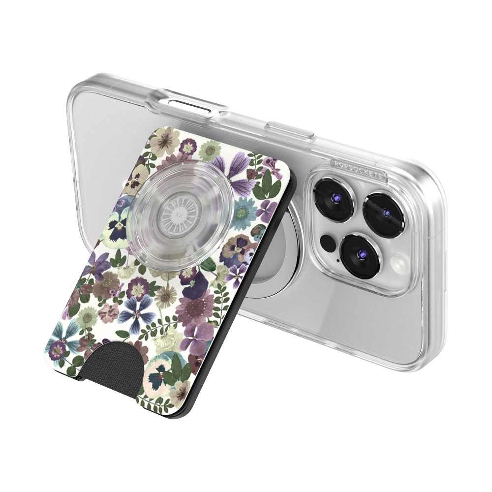 Pressed Flower — MagSafe Kick-Out PopWallet+ & Stand - US 49040