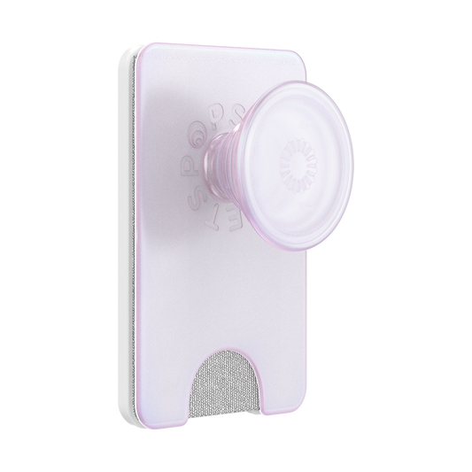Opalescent White — MagSafe Kick-Out PopWallet+ & Stand - US 07105