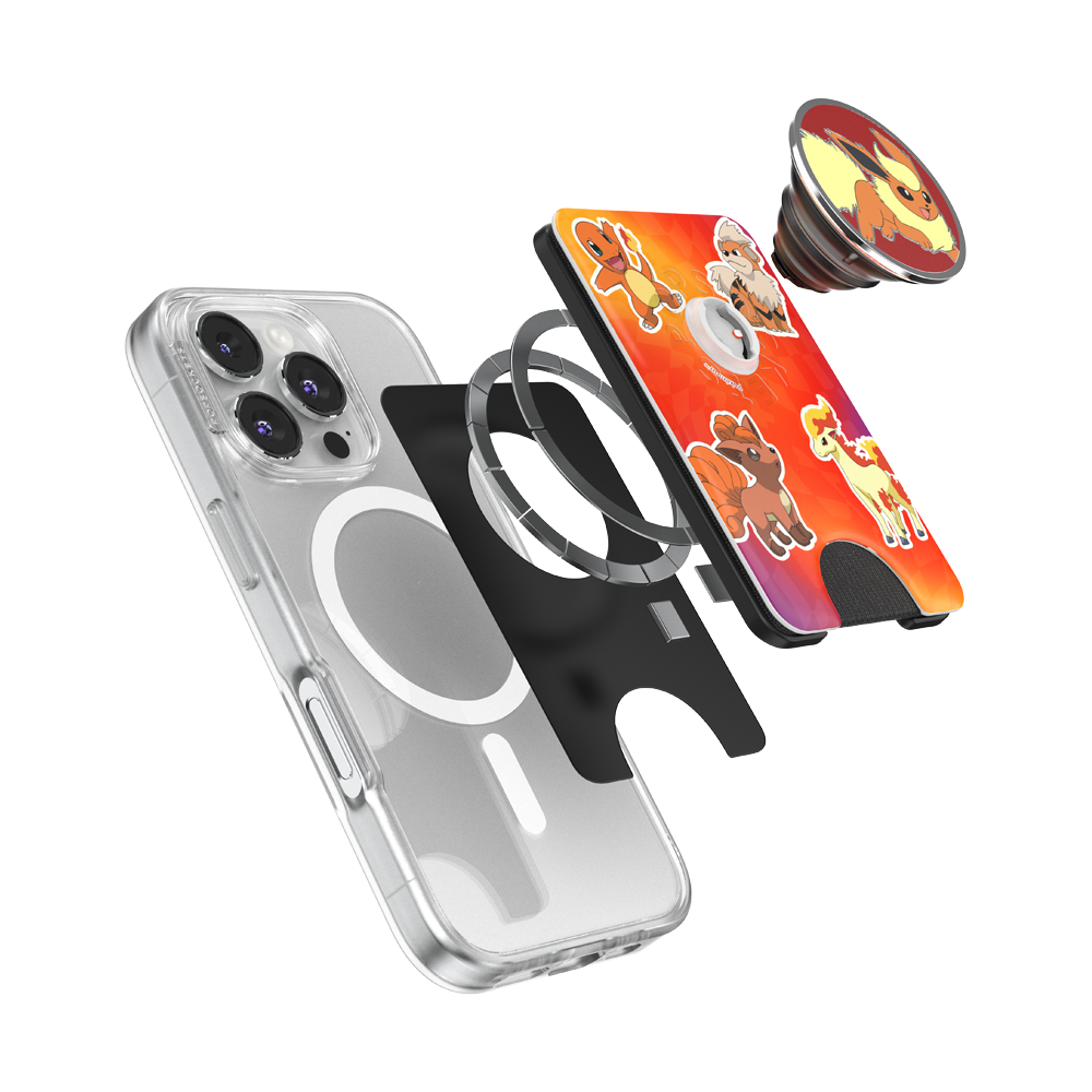 Fire Type Cuties — MagSafe PopWallet+ - US 34619