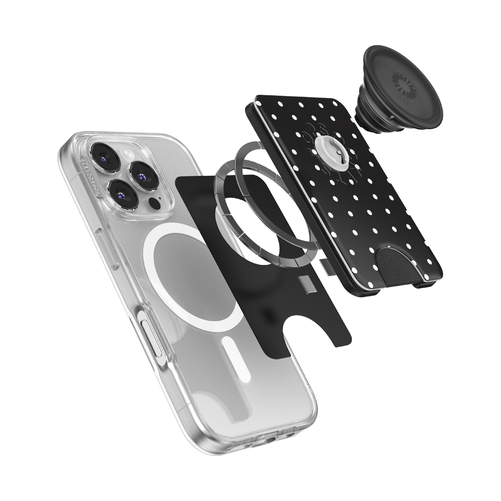 Licorice Dot — MagSafe PopWallet+ - US 74642