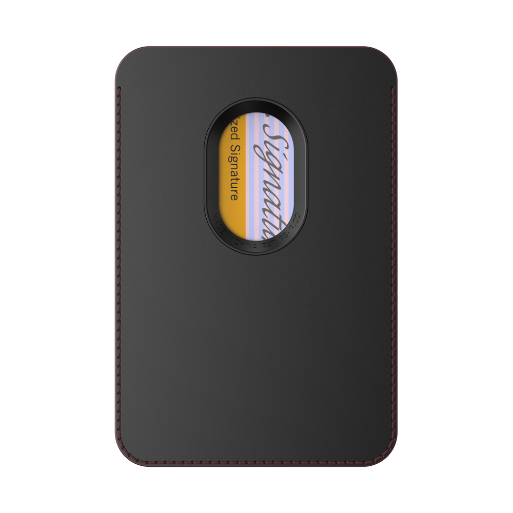 Aluminum Oxblood — Softgoods MagSafe PopWallet+ - US 63926
