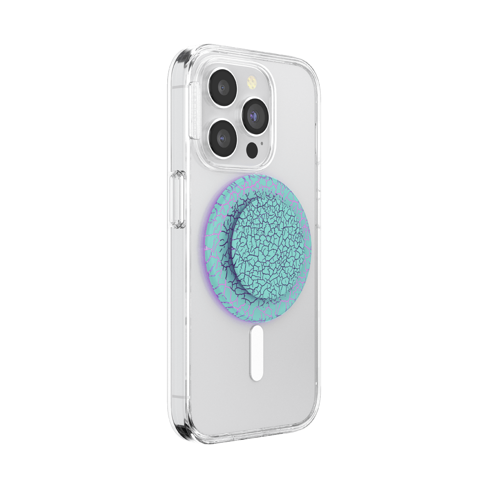 Crackle Reef Printed Sugar Plum — MagSafe PopGrip - US 00029