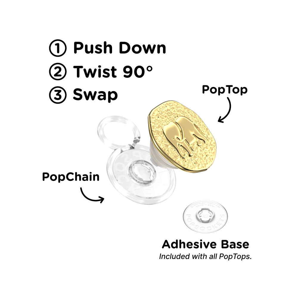 Enamel Elephant Token — PopTop - US 99192