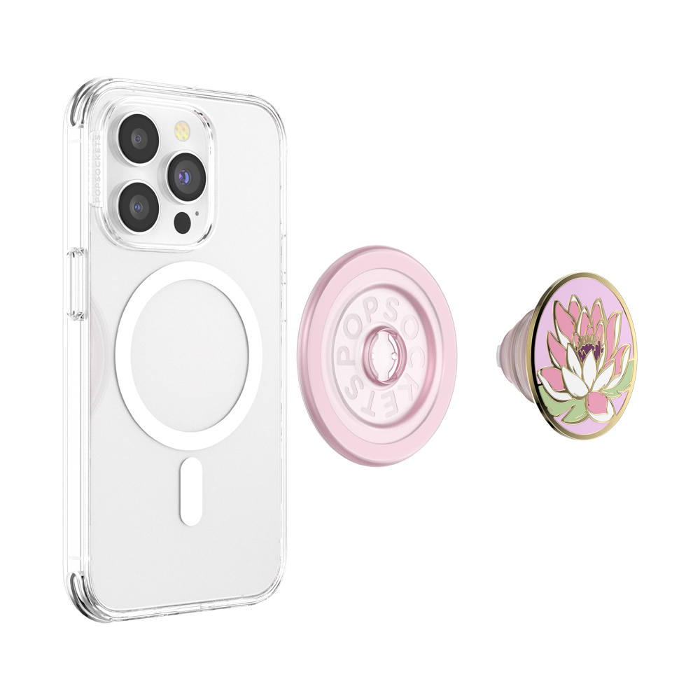 Enamel Water Lily — MagSafe PopGrip - US 32578