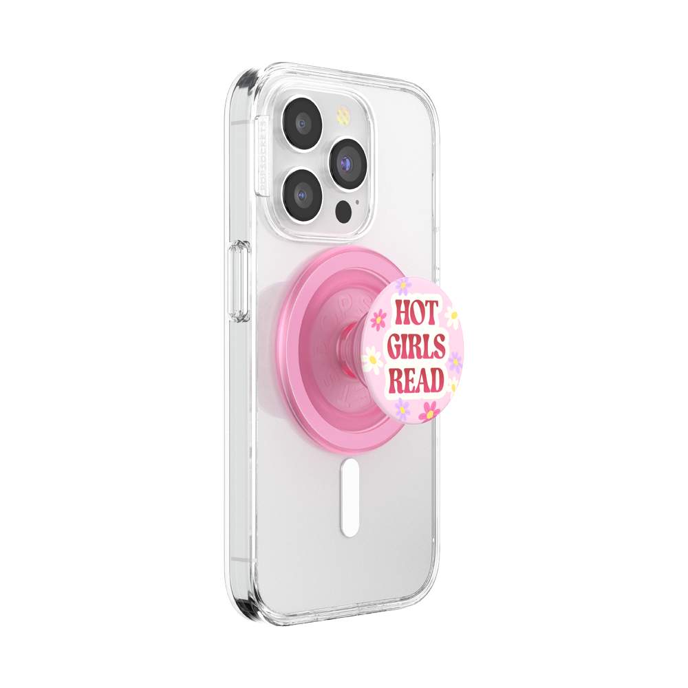 Hot Girls Read Pink — MagSafe PopGrip - US 32152