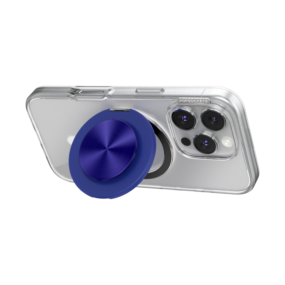 Aluminum Radial French Navy — MagSafe Kick-Out Grip & Stand - US 29557