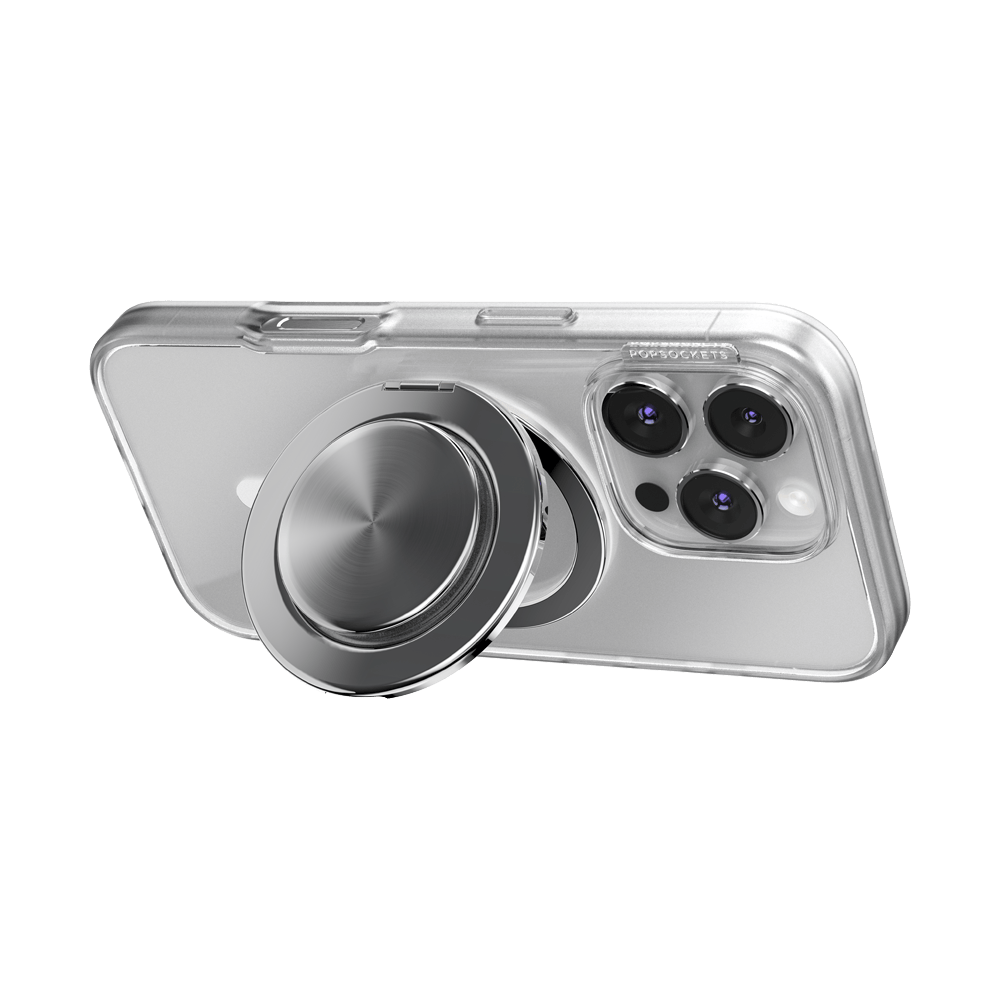 Aluminum Radial Silver — MagSafe Kick-Out Grip & Stand - US 62630