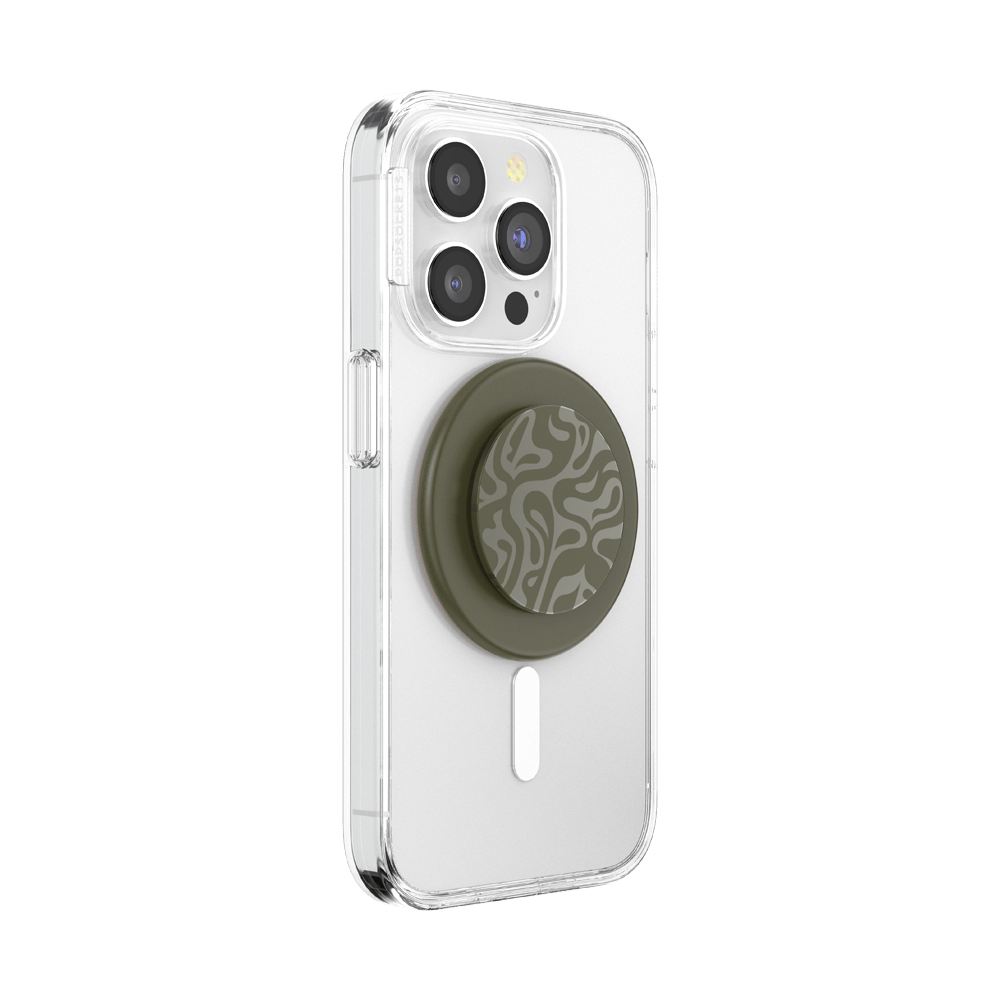 Aluminum Swirl — MagSafe PopGrip - US 03190