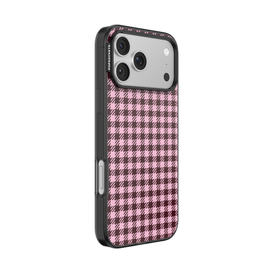 Black Cherry Gingham — iPhone 17 Pro Max MagSafe Case - US 09036
