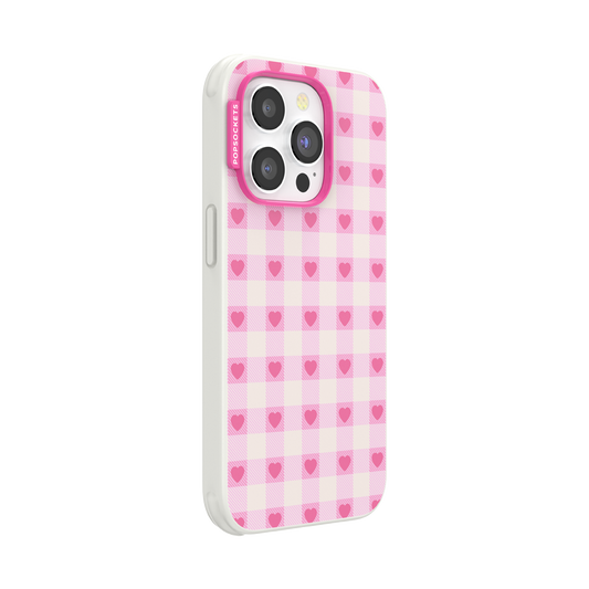 Blush Gingham — iPhone 14 Pro MagSafe Case - US 31561