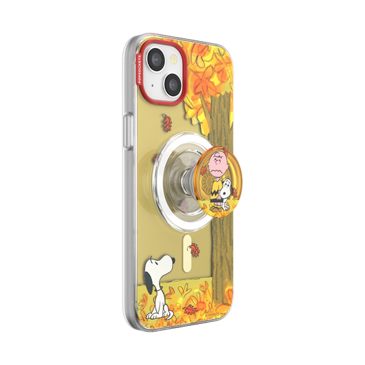 Snoopy in Fall — iPhone 15 Plus MagSafe Case - US 50714