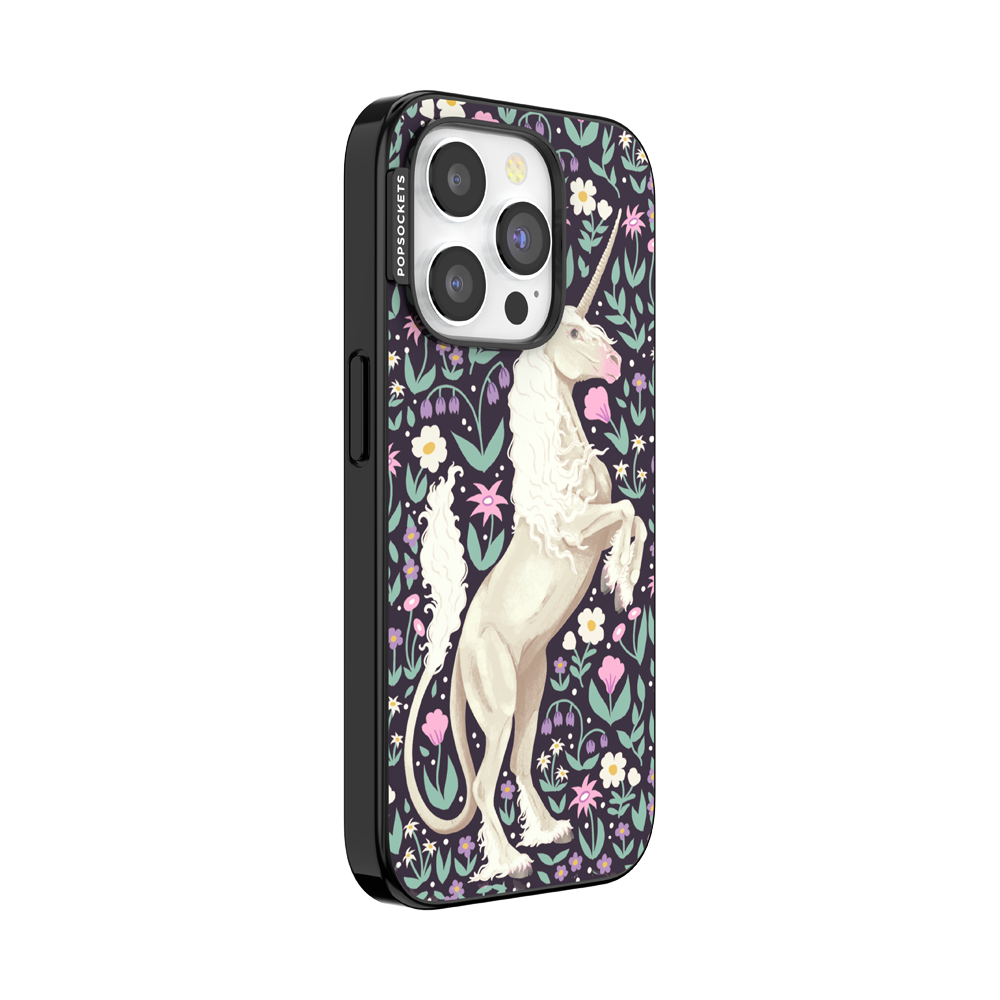 Unicorn in Bloom — iPhone 15 Pro MagSafe Case - US 58528