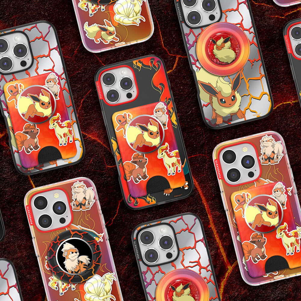Mirror Flareon's Flame Charge — iPhone 16 Plus MagSafe Case - US 90082