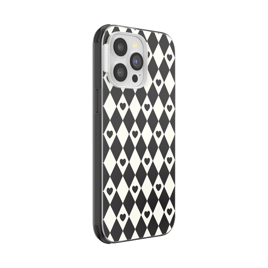 Harlequin Hearts Black — iPhone 14 Pro Max MagSafe Case - US 97730