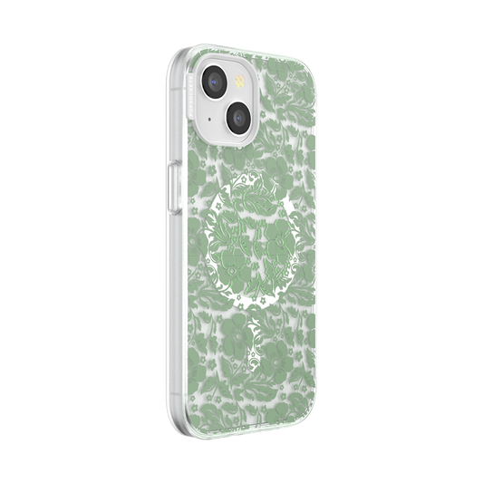 Lace Eucalyptus — iPhone 15 MagSafe Case - US 78061