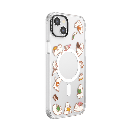 Spooky Book Club Clear — iPhone 14 Plus MagSafe Case - US 75966