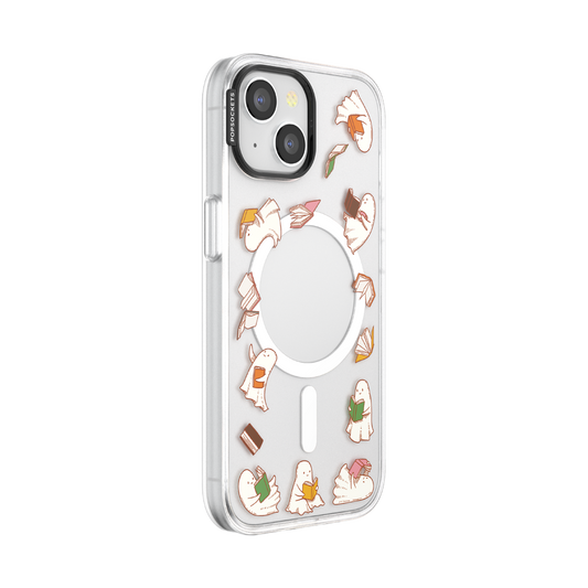 Spooky Book Club Clear — iPhone 15 MagSafe Case - US 04997