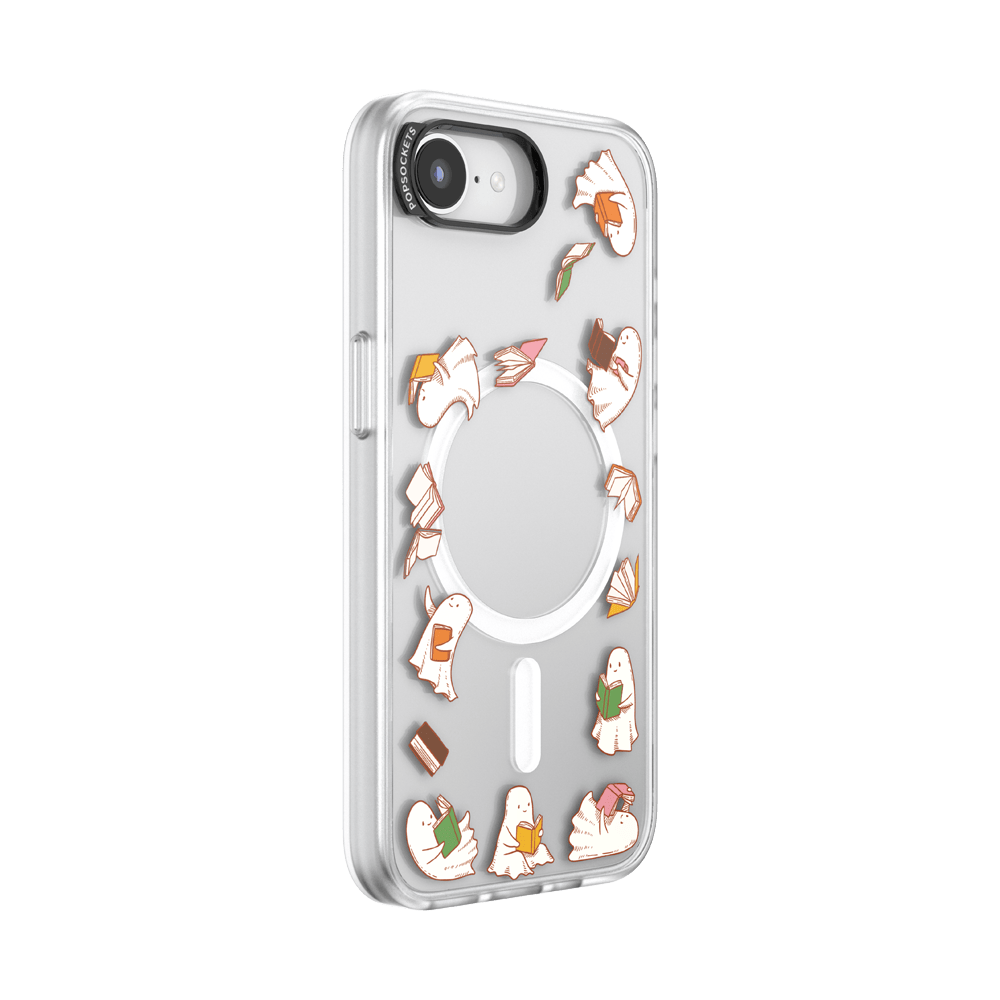 Spooky Book Club Clear — iPhone 17e/16e MagSafe Case - US 40649