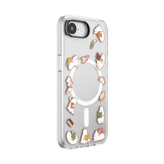 Spooky Book Club Clear — iPhone 17e/16e MagSafe Case - US 58043