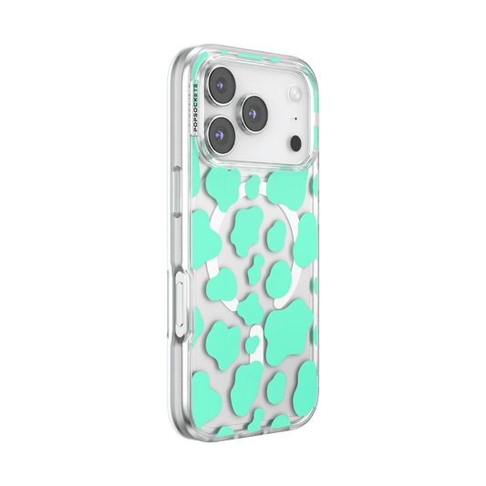 Turquoise Cow Cow — iPhone 17 Pro MagSafe Case - US 19987