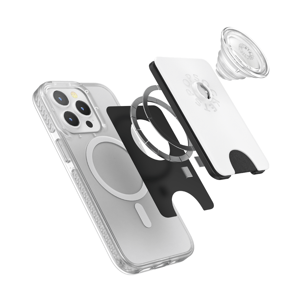 White Clear — MagSafe PopWallet+ - US 56608