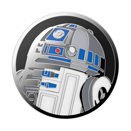 Enamel R2D2 — Adhesive PopGrip - US 98453