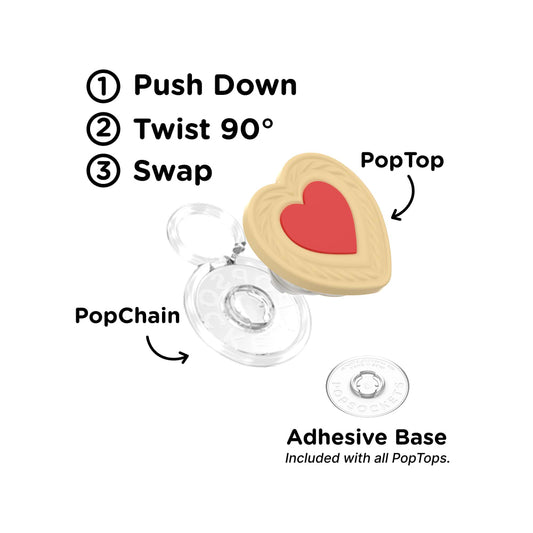 Cookie Heart Scented — PopTop - US 35629