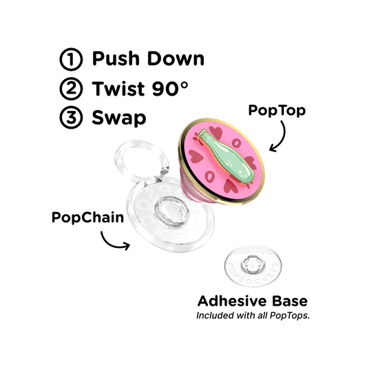 Enamel Spinner Spin The Bottle — PopTop - US 35212