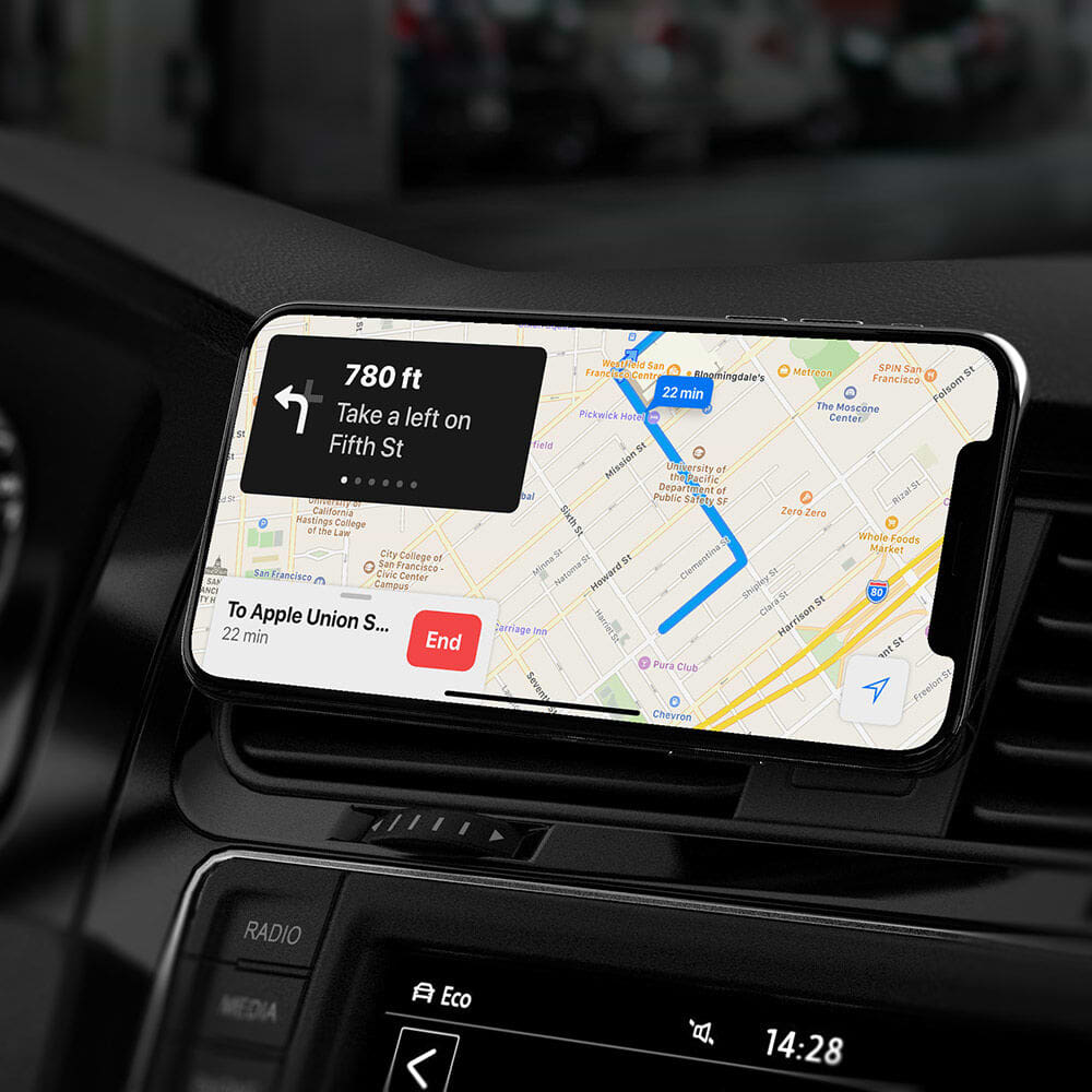White — Car Vent Mount - US 65126
