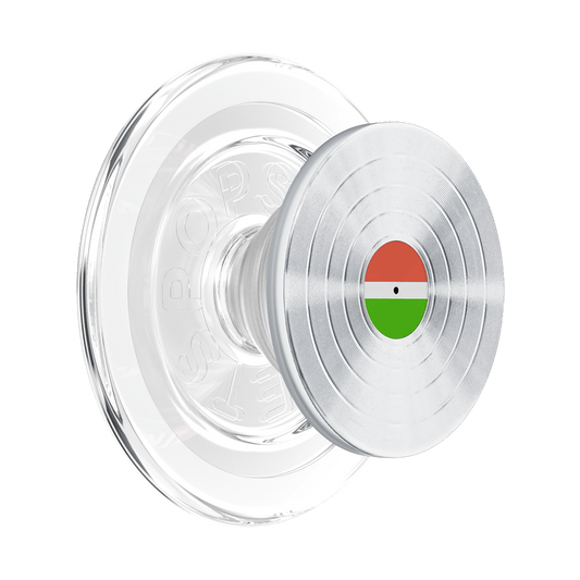 Backspin Aluminum 45rpm Silver — MagSafe PopGrip - US 43909