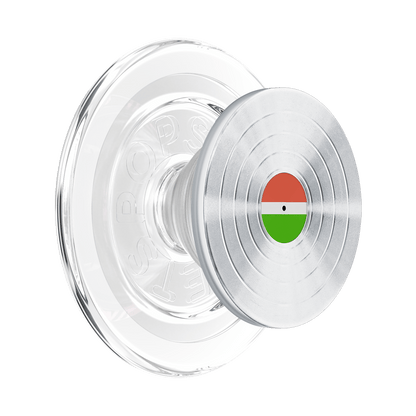 Backspin Aluminum 45rpm Silver — MagSafe PopGrip - US 26575