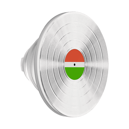 Backspin Aluminum 45rpm Silver — MagSafe PopGrip - US 61800
