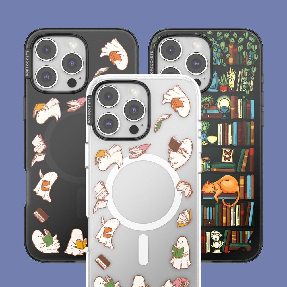 Spooky Book Club Smoke — iPhone 16 Pro MagSafe Case - US 49437