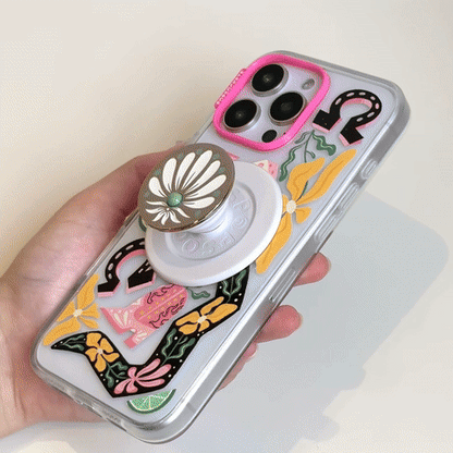 Enamel Desert Gem Bloom — MagSafe PopGrip - US 04392