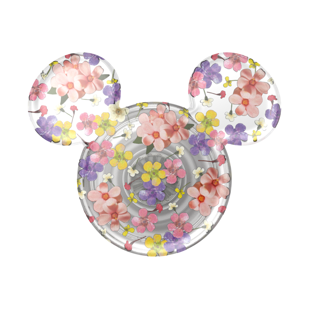 Translucent Mickey Mouse Cascading Flowers — Adhesive PopGrip - US 78776