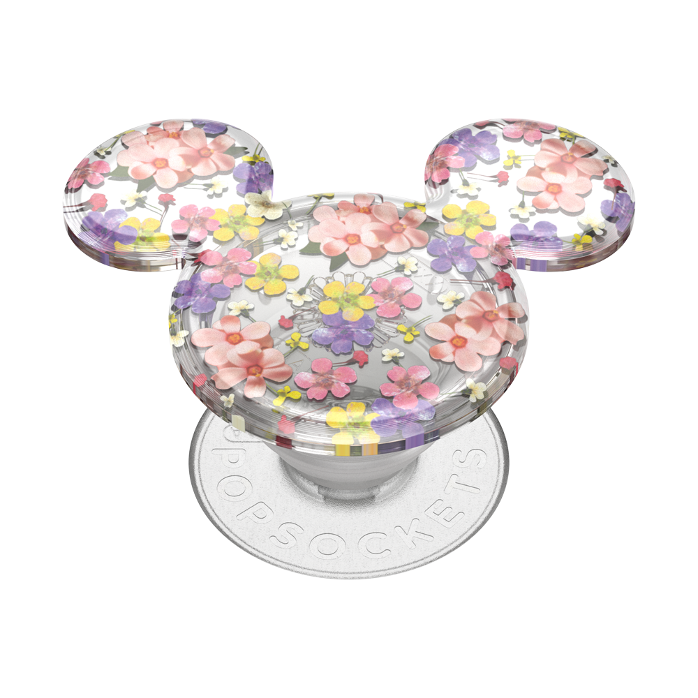 Translucent Mickey Mouse Cascading Flowers — Adhesive PopGrip - US 55043