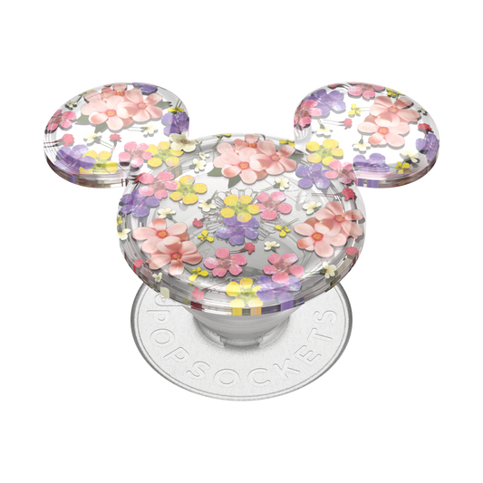 Translucent Mickey Mouse Cascading Flowers — Adhesive PopGrip - US 55043