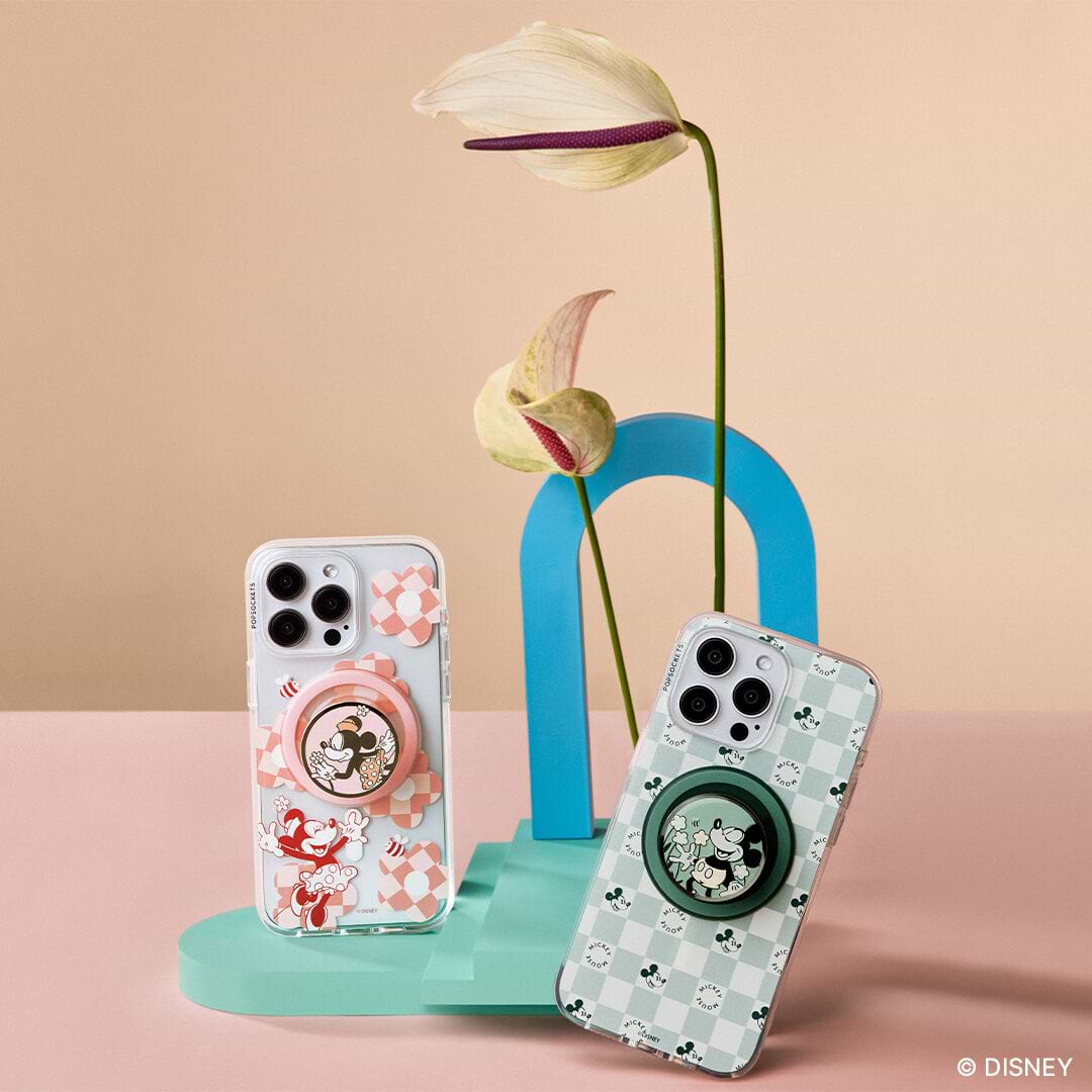 Tonal Flower Mickey — MagSafe PopGrip - US 24683