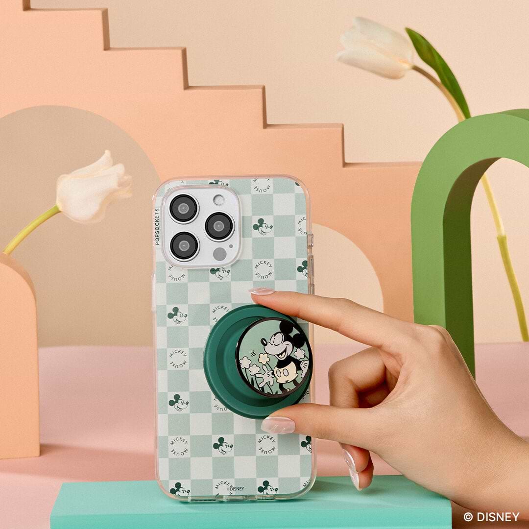 Tonal Flower Mickey — MagSafe PopGrip - US 64724