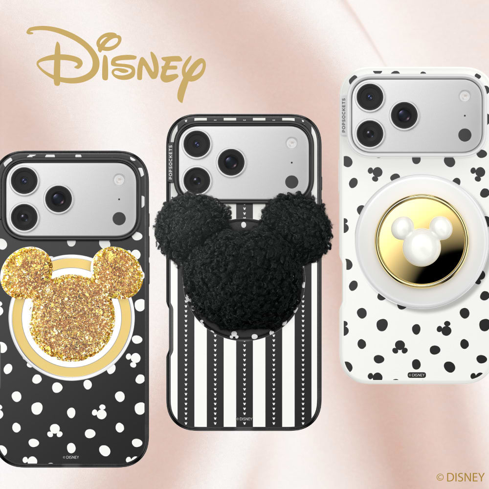 Translucent Black Mickey Polka Dot — iPhone 13 Pro MagSafe Case - US 26974