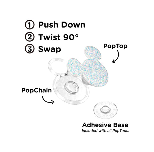 Earridescent Mickey White — PopTop - US 65500