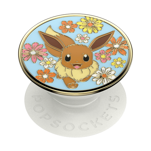 Floral Eevee Enamel — Adhesive PopGrip - US 33862