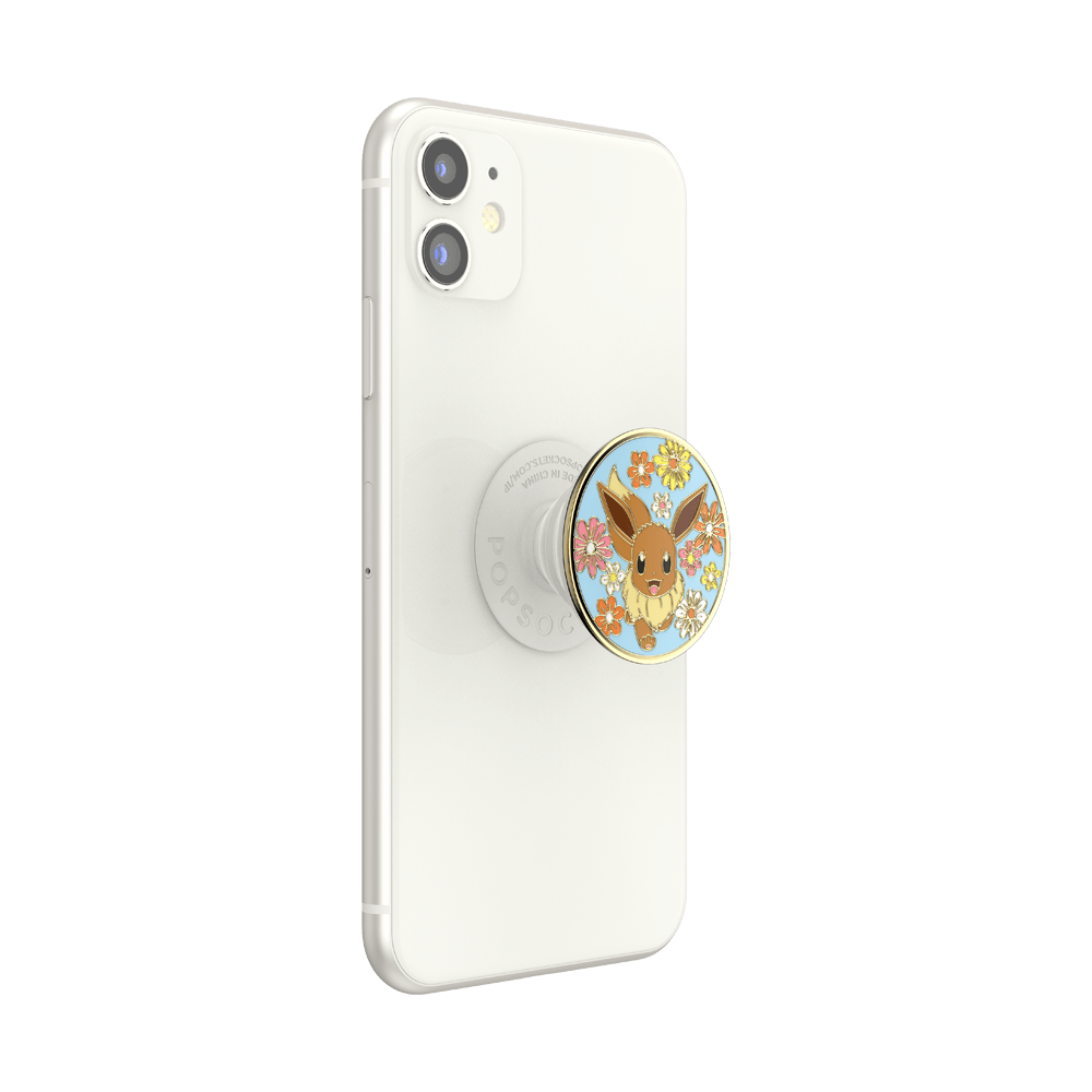 Floral Eevee Enamel — Adhesive PopGrip - US 80052