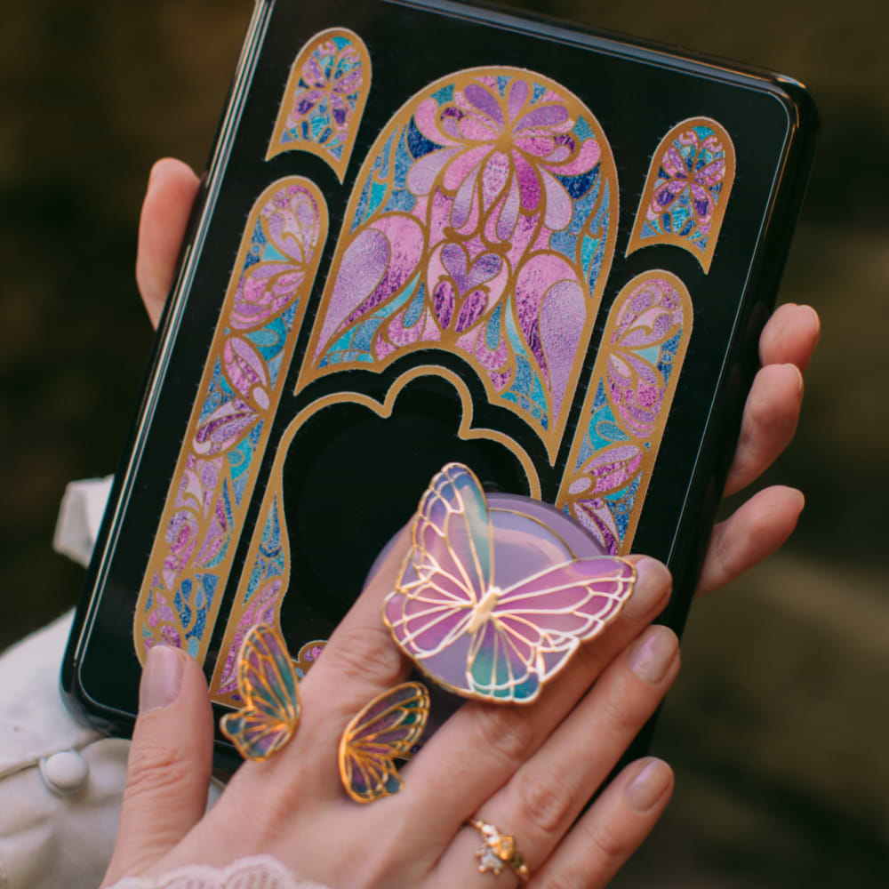 Enamel Butterfly Prism —  MagSafe PopGrip - US 24344