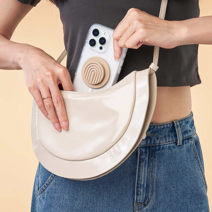 PopOut Latte Curves — MagSafe PopGrip - US 06852