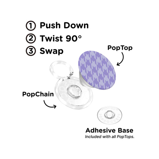 Lilac Houndstooth — PopTop - US 54114