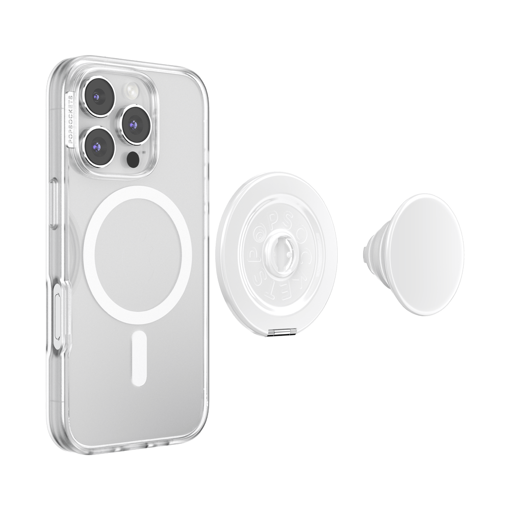 Glossy White — MagSafe Kick-Out Grip & Stand - US 41880